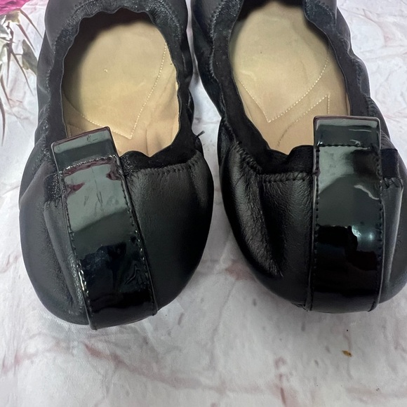 Susina Black Leather Ballet-style Flats size 6.5 - Picture 4 of 7